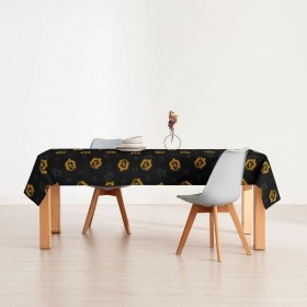 Tovaglia in resina antimacchia Harry Potter Hufflepuff Multicolore 300 x 150 cm