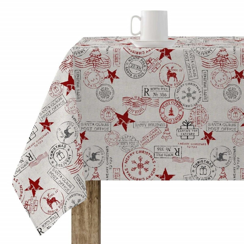 Tovaglia in resina antimacchia Belum Merry Christmas Multicolore 100 x 150 cm