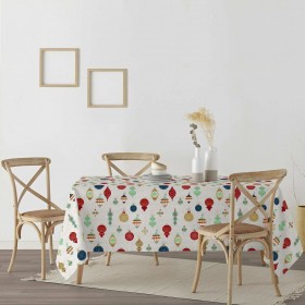 Tovaglia in resina antimacchia Belum Merry Christmas Multicolore 100 x 150 cm