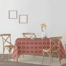 Tovaglia in resina antimacchia Belum Merry Christmas Multicolore 100 x 150 cm