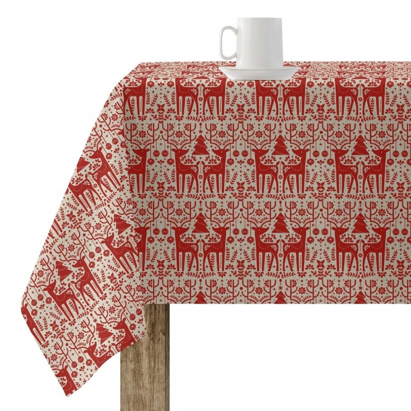 Tovaglia in resina antimacchia Belum Merry Christmas Multicolore 200 x 150 cm