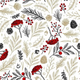 Tovaglia in resina antimacchia Belum Merry Christmas Multicolore 100 x 150 cm