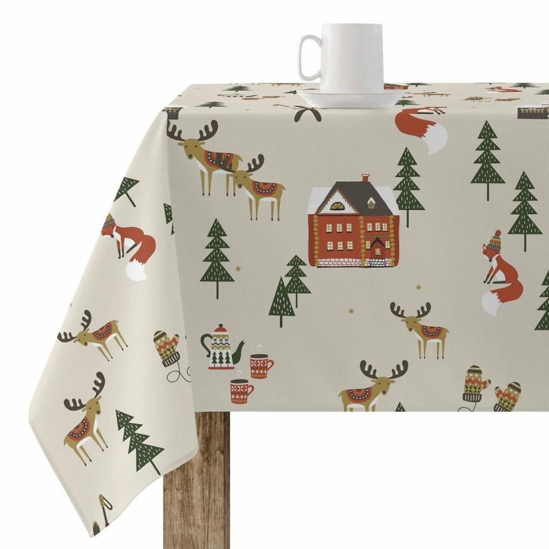 Tovaglia in resina antimacchia Belum Merry Christmas Multicolore 100 x 150 cm