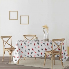 Tovaglia in resina antimacchia Belum Merry Christmas Multicolore 100 x 150 cm