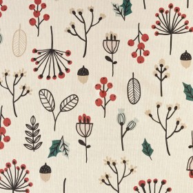 Tovaglia in resina antimacchia Belum Merry Christmas Multicolore 100 x 150 cm