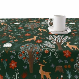 Tovaglia in resina antimacchia Belum Merry Christmas Multicolore 250 x 150 cm