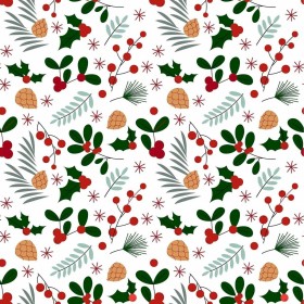 Tovaglia in resina antimacchia Belum Merry Christmas Multicolore 100 x 150 cm