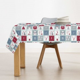 Tovaglia in resina antimacchia Belum Merry Christmas Multicolore 100 x 150 cm