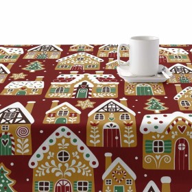 Tovaglia in resina antimacchia Belum Merry Christmas Multicolore 100 x 150 cm