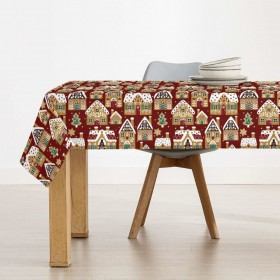 Tovaglia in resina antimacchia Belum Merry Christmas Multicolore 250 x 140 cm