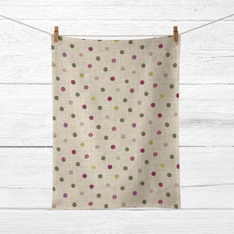 Set di Asciugamani da Cucina Belum 0119-19 Beige Multicolore 45 x 70 cm Pois