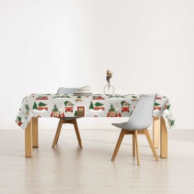 Tovaglia in resina antimacchia Belum Merry Christmas Multicolore 100 x 150 cm