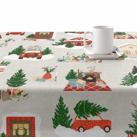 Tovaglia in resina antimacchia Belum Merry Christmas Multicolore 250 x 140 cm