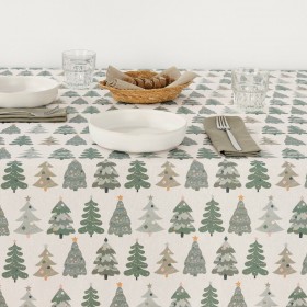 Tovaglia in resina antimacchia Belum Merry Christmas Multicolore 250 x 150 cm