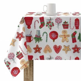 Tovaglia in resina antimacchia Belum Merry Christmas Multicolore 150 x 150 cm