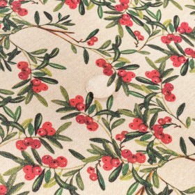 Tovaglia in resina antimacchia Belum Mistletoe Multicolore 100 x 150 cm