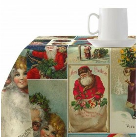 Tovaglia in resina antimacchia Belum Vintage Christmas Multicolore 250 x 150 cm