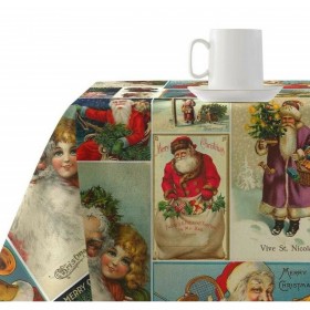 Tovaglia in resina antimacchia Belum Vintage Christmas Multicolore 300 x 150 cm