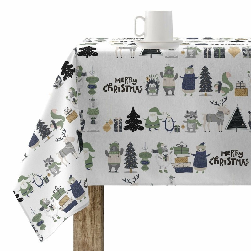 Tovaglia in resina antimacchia Belum Noel Multicolore 100 x 150 cm