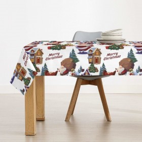 Tovaglia in resina antimacchia Belum Papa Noel Multicolore 100 x 140 cm