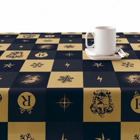 Tovaglia in resina antimacchia Harry Potter Ravenclaw Christmas Multicolore 150 x 150 cm
