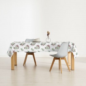 Tovaglia in resina antimacchia Belum Christmas Multicolore 150 x 150 cm