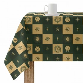 Tovaglia in resina antimacchia Harry Potter Slytherin Multicolore 250 x 150 cm