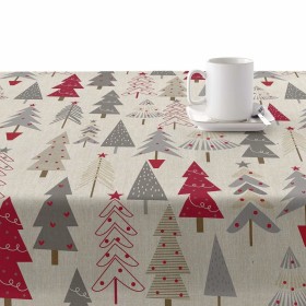 Tovaglia in resina antimacchia Belum Merry Christmas Multicolore 180 x 180 cm