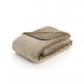 Coperta SG Hogar Taupé 150 x 2 x 200 cm