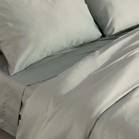 Copripiumino SG Hogar Grigio 300 Fili 155 x 220 cm