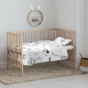 Copripiumino per Culla Looney Tunes Looney B&W 115 x 145 cm