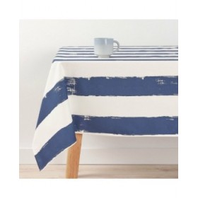 Tovaglia Belum T012 Azzurro 155 x 155 cm Righe