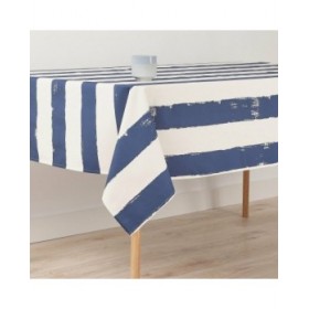 Tovaglia Belum T012 Azzurro 155 x 155 cm Righe