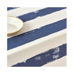Tovaglia Belum T012 Azzurro 155 x 155 cm Righe