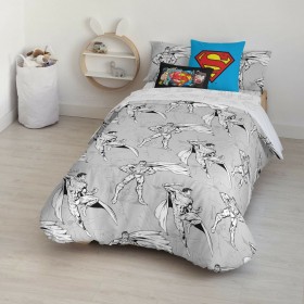 Copripiumino Superman Superman Grigio 175 Fili 200 x 200 cm