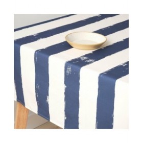 Tovaglia Belum T012 Azzurro 155 x 155 cm Righe