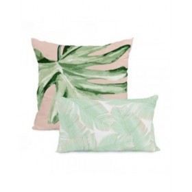 Set di copricuscini HappyFriday Delicate Multicolore 2 Pezzi