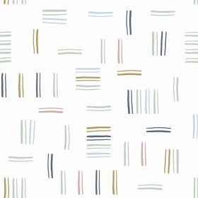 Lenzuolo con angoli aderenti Kids&Cotton Italo Multicolore 70x140 cm