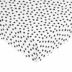 Lenzuolo con angoli aderenti Kids&Cotton Kibo Nero Singolo