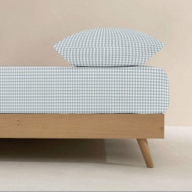 Lenzuolo con angoli aderenti Kids&Cotton Xalo Azzurro Singolo