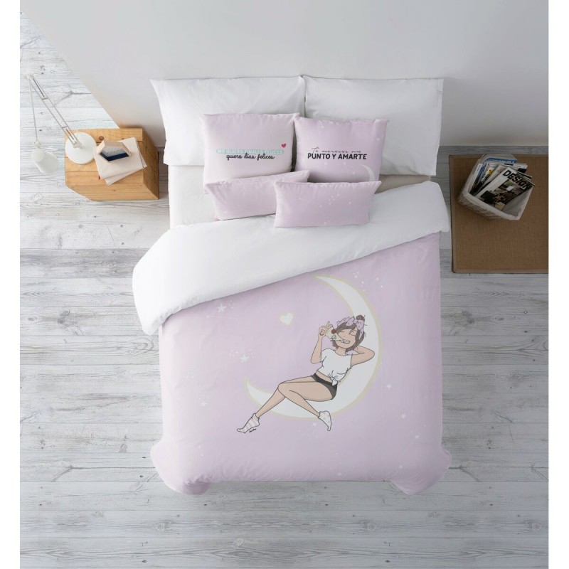 Copripiumino Kids&Cotton Luna Multicolore 175 Fili 220 x 220 cm