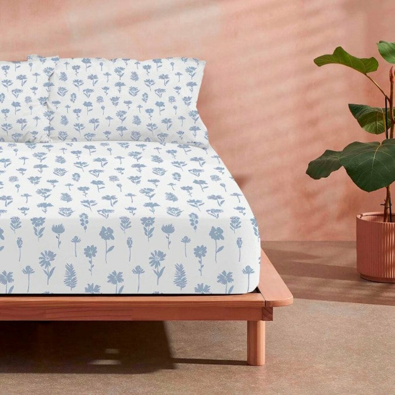 Lenzuolo con angoli aderenti Kids&Cotton Arona Multicolore 105 x 200 cm