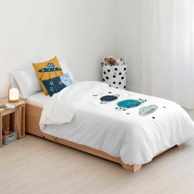 Copripiumino Kids&Cotton Dayton Big Bianco 175 Fili 180 x 220 cm 180 x 240 cm