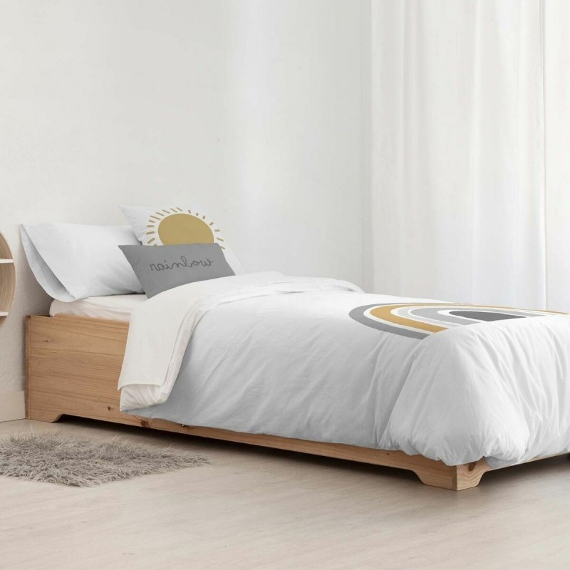 Copripiumino Kids&Cotton Kairi Big Bianco Multicolore 175 Fili 180 x 220 cm 180 x 240 cm