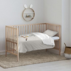 Set di copripiumino Kids&Cotton Kenai Big Beige 115 x 145 cm