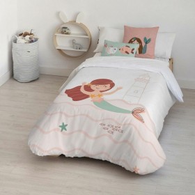 Copripiumino Kids&Cotton Mosi Big Rosa 175 Fili 180 x 220 cm 180 x 240 cm