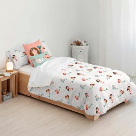 Copripiumino Kids&Cotton Mosi Small Rosa 175 Fili 180 x 220 cm 180 x 240 cm