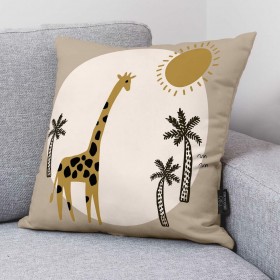 Fodera per cuscino Kids&Cotton Mael A Beige 50 x 50 cm