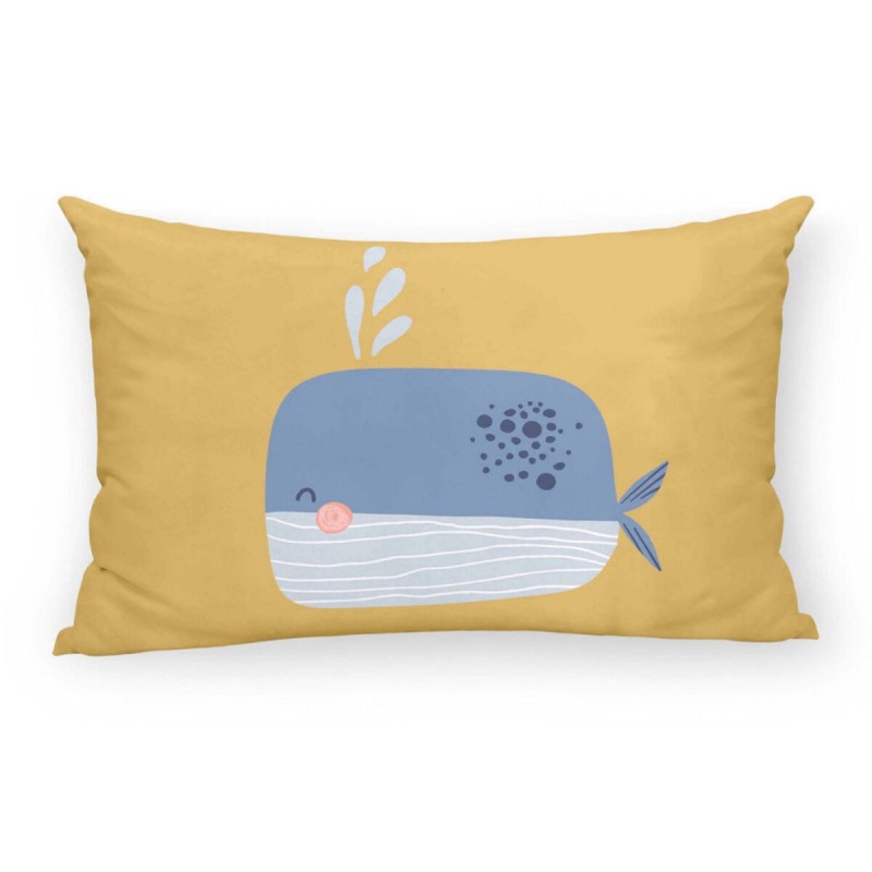 Fodera per cuscino Kids&Cotton Malu C Giallo 30 x 50 cm