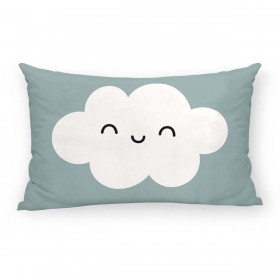 Fodera per cuscino Kids&Cotton Nadir C Azzurro 30 x 50 cm